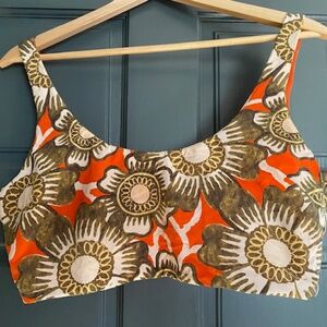 Mara Hoffman high-waisted bikini Italian Riviera print L-XL